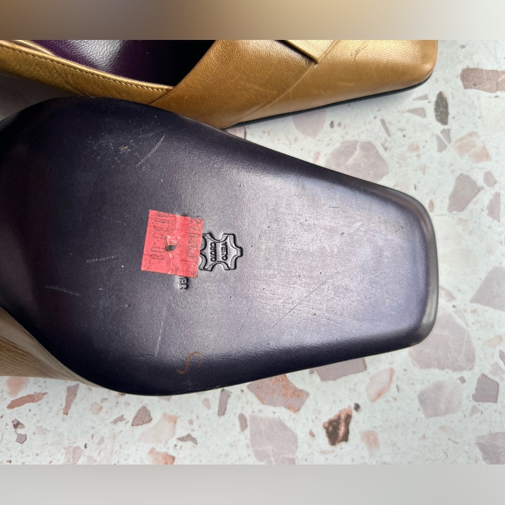 NEW Bruno Magli Made in Italy Leather Heels Size 10B – Style 124050 - Picture 4 of 7